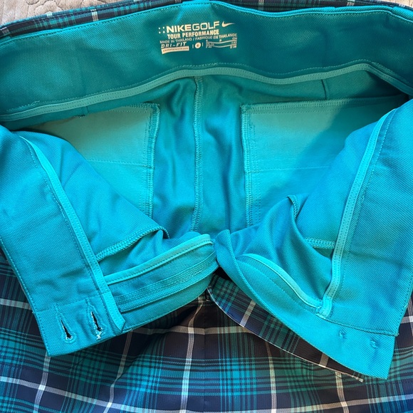 Nike Golf Tour Performance Dri-Fit Plaid Skort & Shorts Set Size 6 Resort Wear - Picture 7 of 13